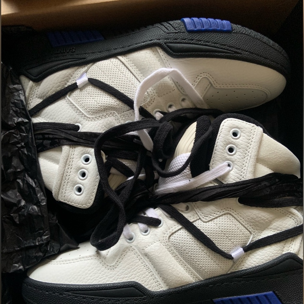 COPY - Saint Laurent - Leather Wedge Sneakers - Picture 9 of 13